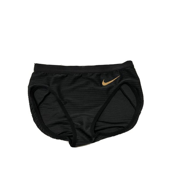 Nike Pro Elite Track & Field Running Briefs Black CI1000-000 Women’s Size Medium